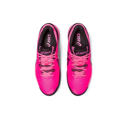 Asics Gel-Resolution 9 Clay Men's Tennis Shoes (Hot Pink/Black ...