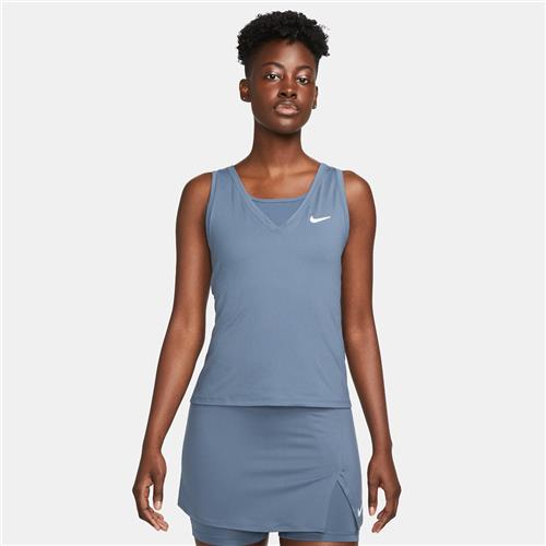 Nike Court Victory Womens Tank (Diffused Blue/White)