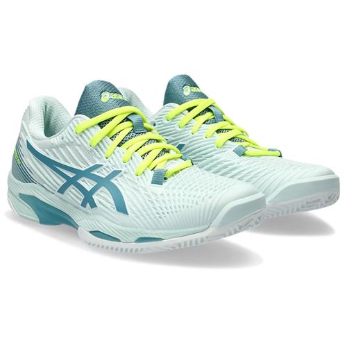 Asics Solution Speed FF 2 Clay Women’s Tennis Shoes (Soothing Sea/Gris Blue)