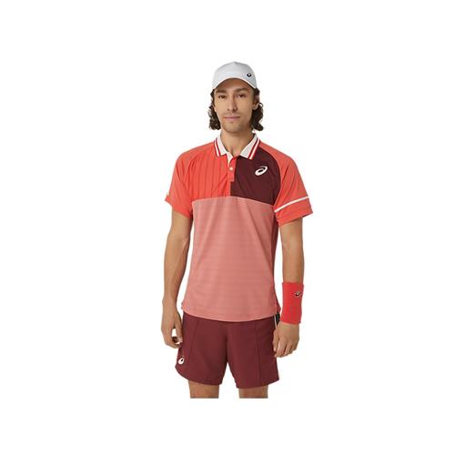 Asics Mens Match Polo-Shirt (Red Snapper)