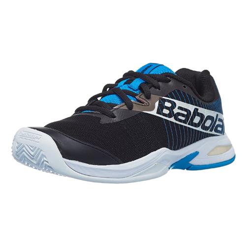 Babolat Jet Premura Junior Herringbone Shoes (Black/Blue)
