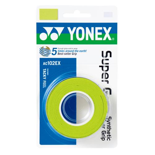 Yonex Super Grap Overgrip 3pk (Citrus Green)