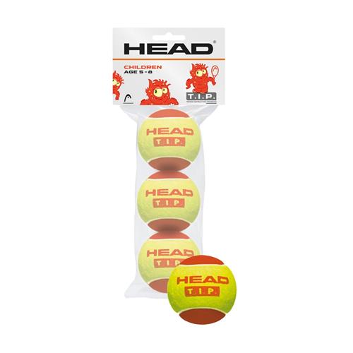Head T.I.P Red 3 Ball Pack