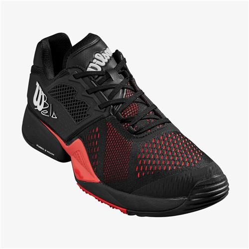 Wilson 2024 Bela Tour Padel Shoes (Black/Red)